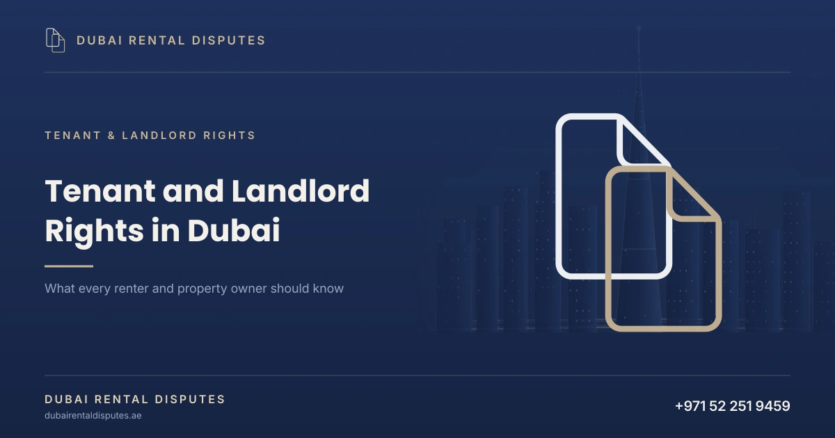 Tenant and Landlord Rights in Dubai