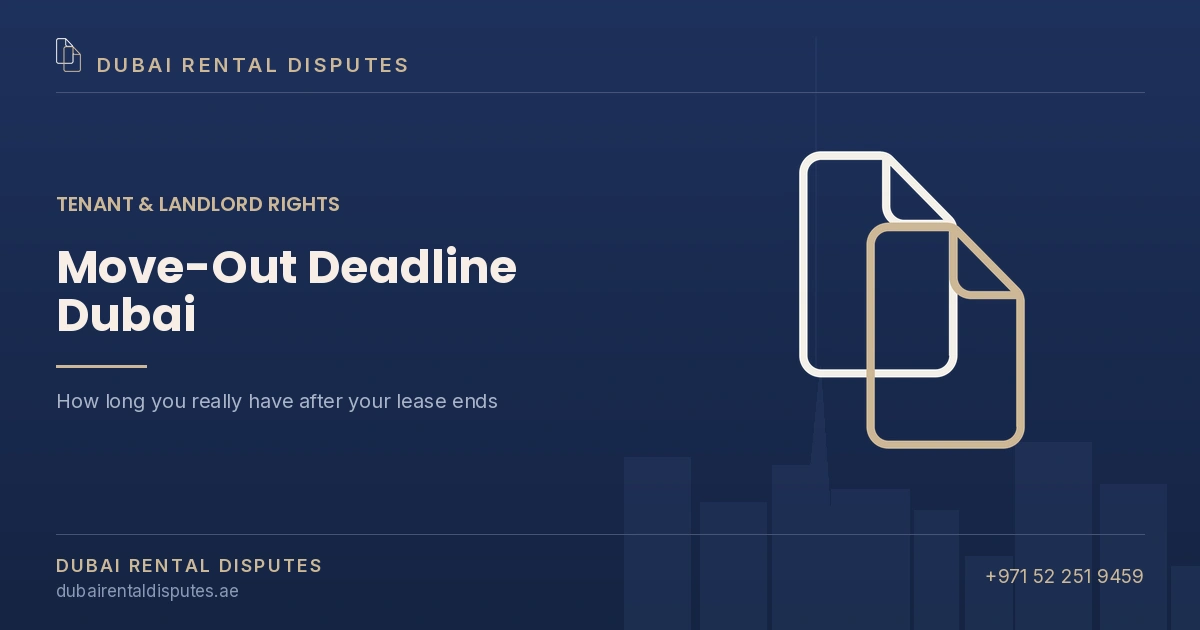 move-out deadline dubai